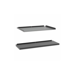 HON® Manage Series Shelf And Tray Kit, Steel, 17.5 X 9 X 1, Ash HMNGSHTR.A1