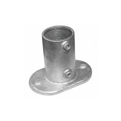 Manufacturer Varies Railing Base Flange,Fr Pipe Sz 3/4 in 30LX12