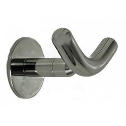 Wingits Bathroom Hook,SS,Satin,3 in W WMEDRHSN