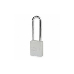 American Lock Lockout Padlock,KD,Silver,1-7/8"H A1107CLR