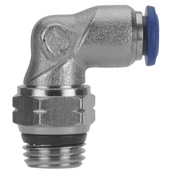 Aignep Usa Male Swivel 90 D Elbow,Brass,1/2 In,Pk3 87110-08-08