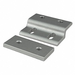 80/20 Mesh Panel Retainer,Anodized,Aluminum 2494