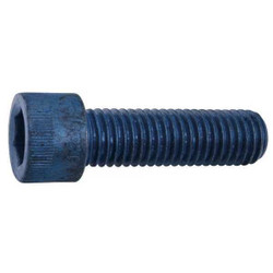 Metric Blue SHCS,Steel,M8-1.25,12mm L,PK50 UST176250