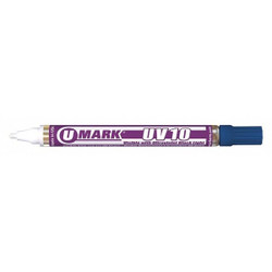 U-Mark Ultraviolet Marker,Blue 10162