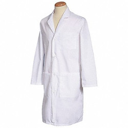 Fashion Seal Lab Coat,M,White,40-3/4 In. L 3495 M