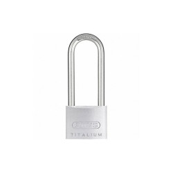 Abus Lockout Padlock,KA,Silver,1-9/16"H 64TI/40HB-63 KA