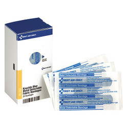 First Aid Only Knuckle Bandages,Metal Detect,PK20 FAE-3130