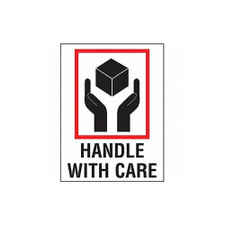 Tapecase Instructional Label,Care,PK50 16U997