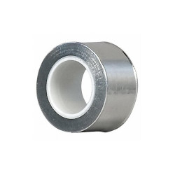 Tapecase Foil Tape,1/2 in x 5 yd,Aluminum 15C649