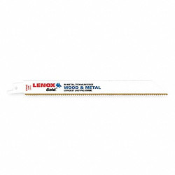 Lenox Reciprocating Saw Blade,8 In. L,PK5 810GR