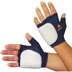 Impacto Impact Gloves,M,Bl/Gr,Nylon/Vep,Left 50310110031