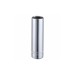 Westward Socket, Steel, Chrome, 10 mm 53YR38