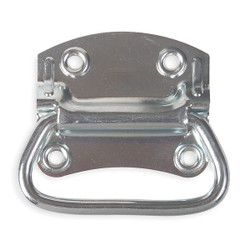 Manufacturer Varies Folding Pull Handle, Silver, Steel 4PE27