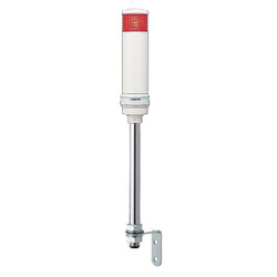Schneider Electric Tower Light,60mm,Red,Support Tube Mount XVC6M15S