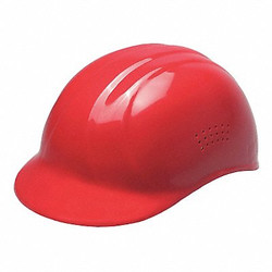 Erb Safety Bump Cap,Baseball,Pinlock,Red 67
