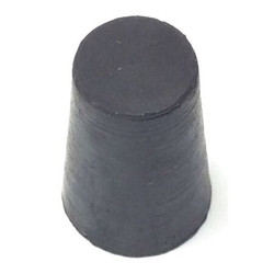 Sim Supply Stopper,Sz 0,9 mm BDia,Black,0,PK181  000-004