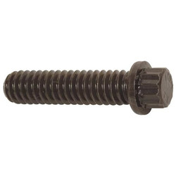 Sim Supply Hex Cap Screw,1/2-20x2,PK5  2FB53