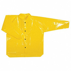 Polyco Rain Jacket,Yellow,L 50524