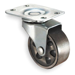 Sim Supply Standard Plate Caster,Swivel,125 lb.  1UKW6