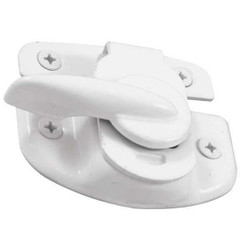 Primeline Tools Window Lock,White,25/32 in L,2 1/4 in W U 9925
