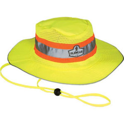 Ergodyne® GloWear® 8935 Ranger Hat, Large/X-Large, Lime, 1/Each