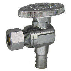 Kissler Water Supply Stop,Angle Valve,Chrome AB88-9220