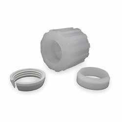 Pargrip Nut Assembly,PFA, PTFE, ETFE,Comp,3/8In 1202-0002