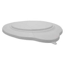 Vikan Pail Lid,White,14 5/8 in Diameter 56935