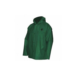 Navigator Unisex Jacket with Hood,Green,2XL 568JHX2