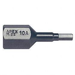 Apex Tool Group Torsion Bit,SAE,3/8",Hex,1/8",1-3/8"  SZ-10-A