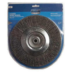 Century Drill & Tool BeNch Grind Crimped Wire Wheel,8iNcoarse  76868