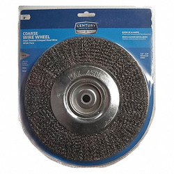 Century Drill & Tool BeNch Grind Crimped Wire Wheel,8iNcoarse 76868