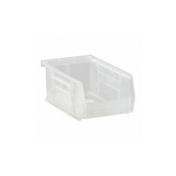Quantum Storage Systems Hang and Stack Bin,Clear,PP,3 in QUS220CL