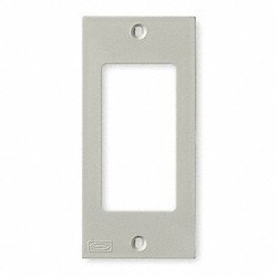 Hubbell Wiring Device-Kellems Style Line Faceplate,White KP26