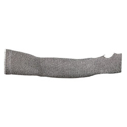 Superior Glove Cut-Resistant Sleeve,XS,Gray/White,PR KTAG1T22T-XS