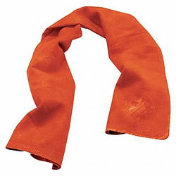 Chill-Its by Ergodyne Evaporative Cooling Towel,Orange 6602