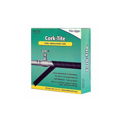 Nu-Calgon Cork Tape,Self Adhesive,30 Ftx2 In,Black 4217-12