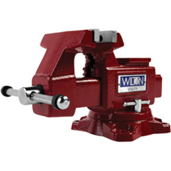 UTILITY BENCH VISE 4-1/2" JAW WIDTH, 4" JAW OPENING, 360 SWIVEL BASE 28818