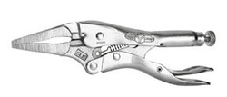 The Original Long Nose Locking Pliers with Wire Cutter, 4" 4LN