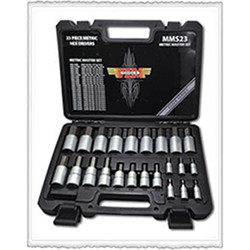 ELITE 23 PIECE METRIC HEX MASTER SET MMS23