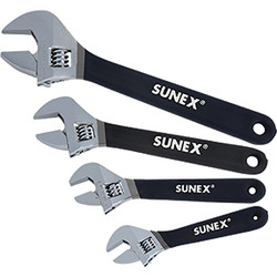 4PC ADJUSTABLE WRENCH SET-6?-8?-10?-12? 9618A
