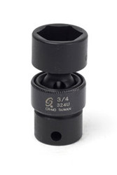 3/8" Dr Universal Impact Socket, 3/4" 324U