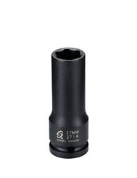 1/2” Dr. 17mm Extra Thin Wall Mercedes Benz Wheel Lug Socket 2714