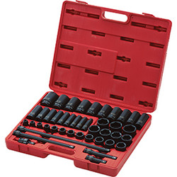 43 Pc. 1/2" Drive SAE Impact Socket Master Set 2568