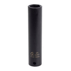 1/2" Drive, Extra Long Deep Impact Socket, 3/4" 224XD