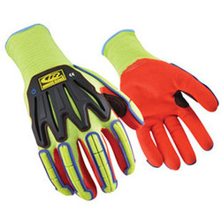085 R-Flex Impact Nitrile Fleece, Medium 085-09