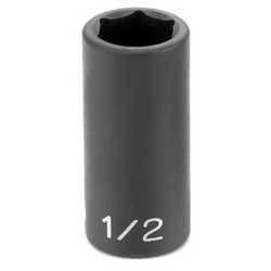 3/8" Drive x 9/16" Semi-Deep Impact Socket 1018SD