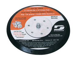 6" Dia. Non-Vacuum Disc Pad, Vinyl-Face 50632