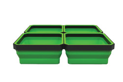 QUAD Expandable Magnetic Tray, Green EZTRAY-QGR