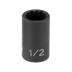 3/8" Drive x 1/2" 12 Point Standard Impact Socket 1116R